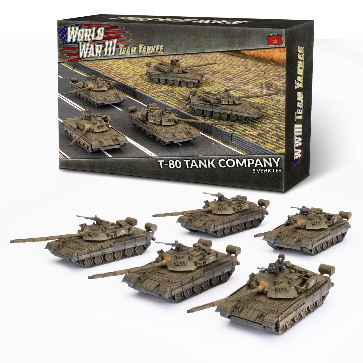 World War III - Soviet: T-80 Tank Company