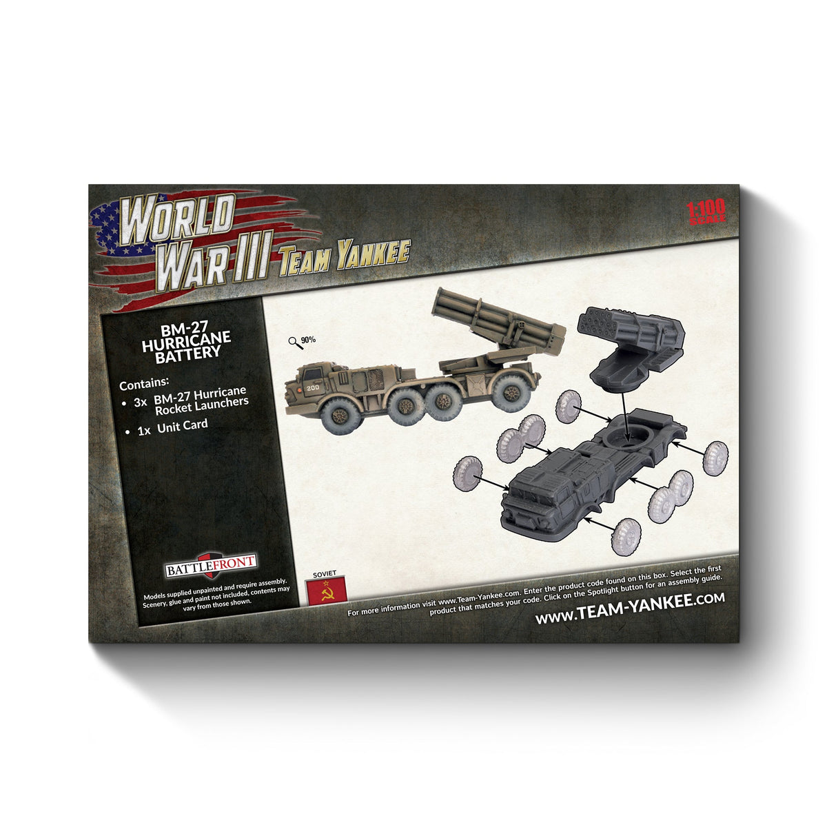World War III - Soviet: BM-27 Hurricane Battery
