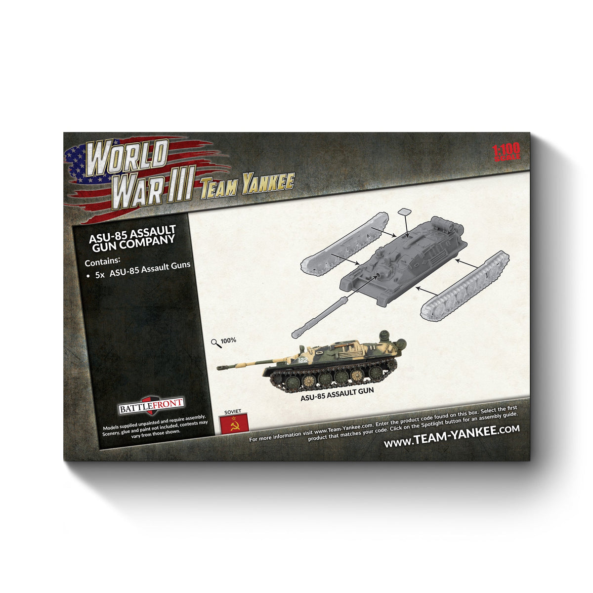 World War III - Soviet: ASU-85 Assault Gun Company