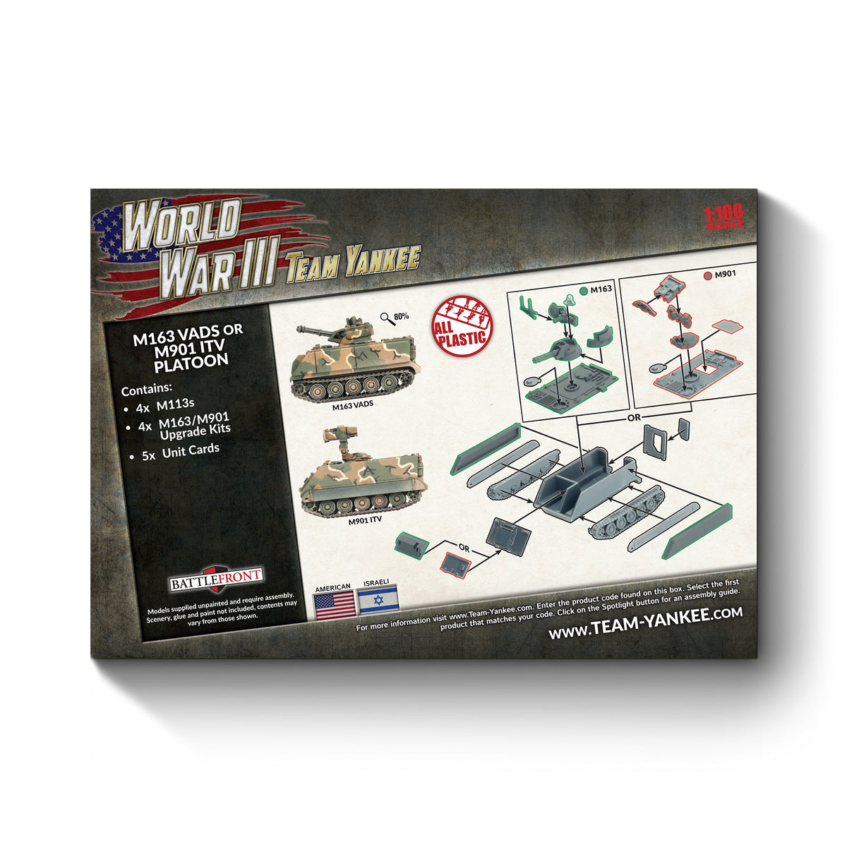 World War III - American: M163 VADS or M901 ITV Platoon