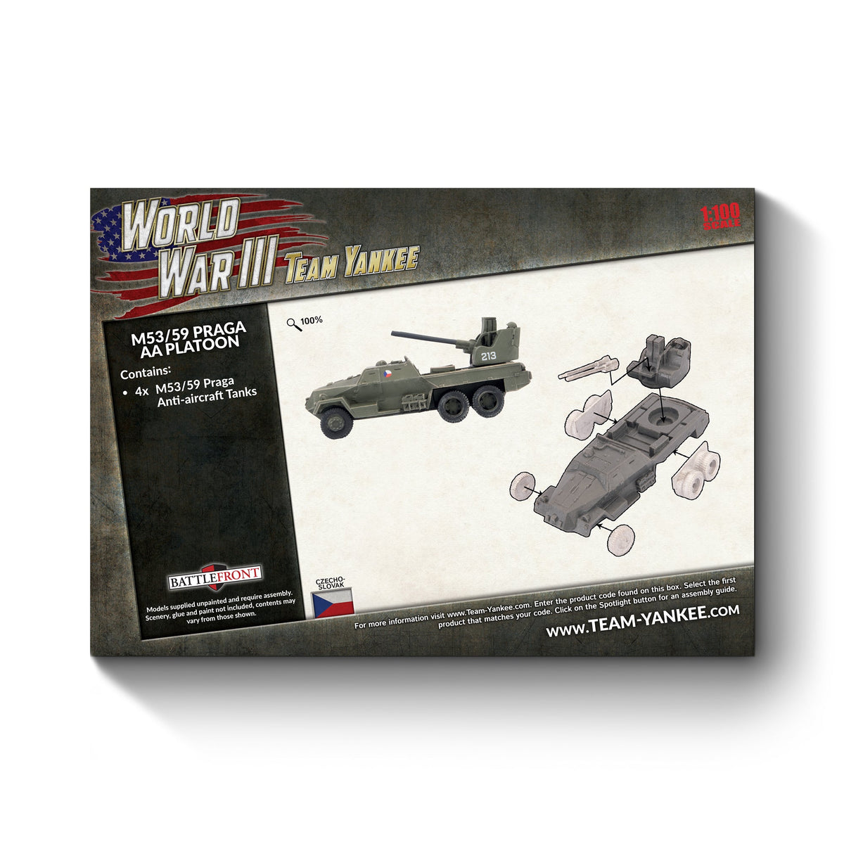 World War III - Warsaw Pact: M53/59 Praga AA Platoon