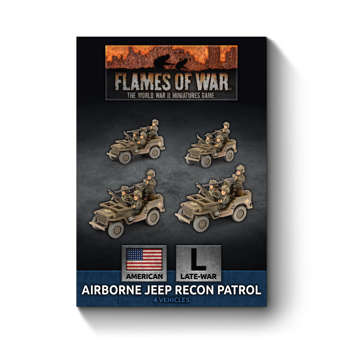 Flames Of War - American: Airborne Jeep Recon Patrol