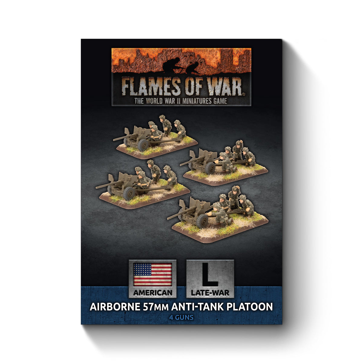 Flames Of War - American: Parachute 57mm Anti-tank Platoon