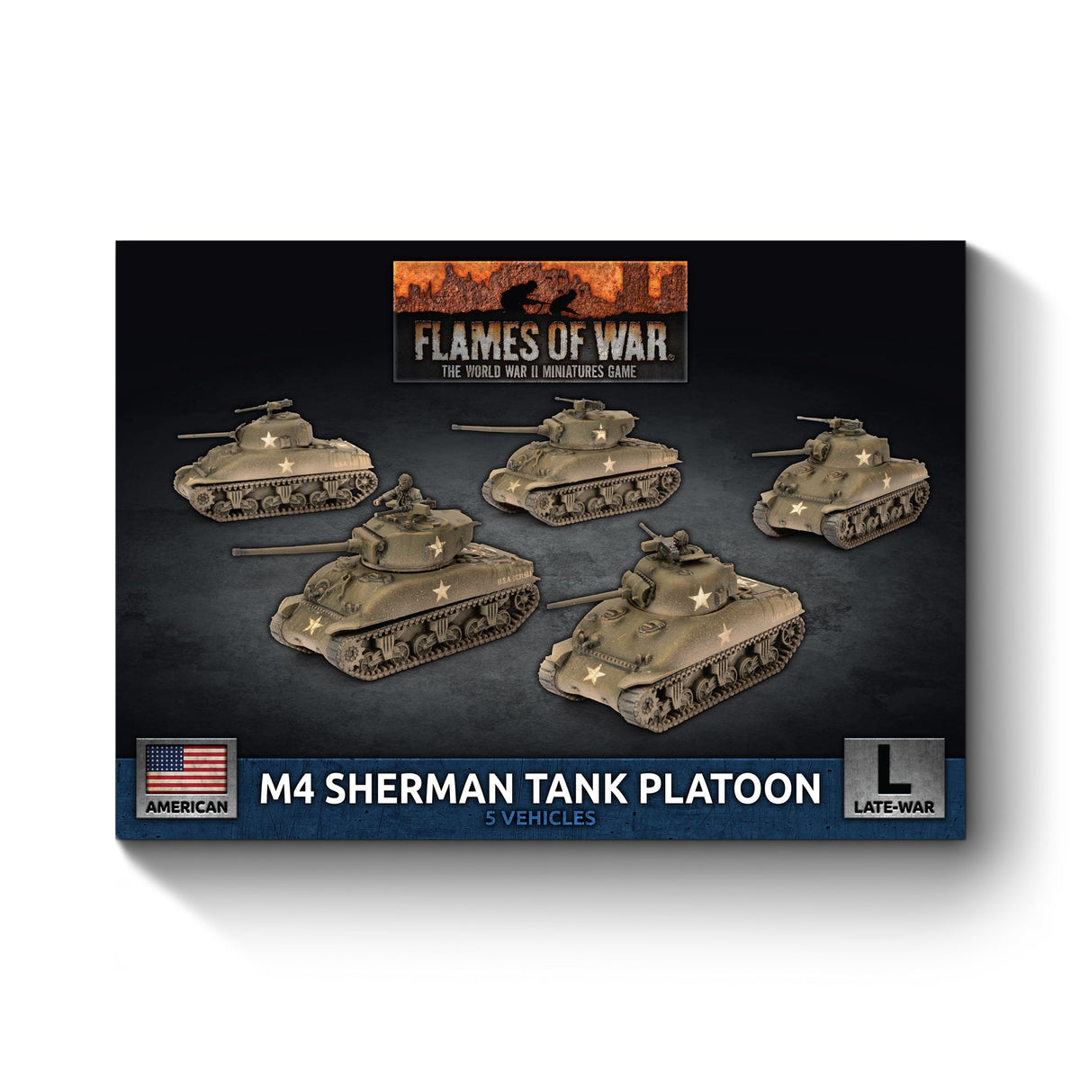 Flames Of War - American: M4 Sherman Tank Platoon