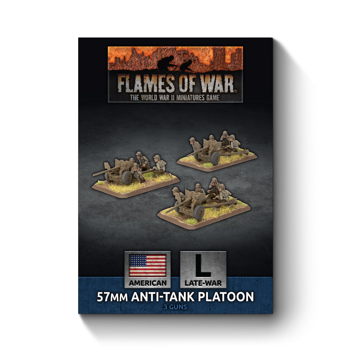 Flames Of War - American: 57mm Anti-tank Platoon