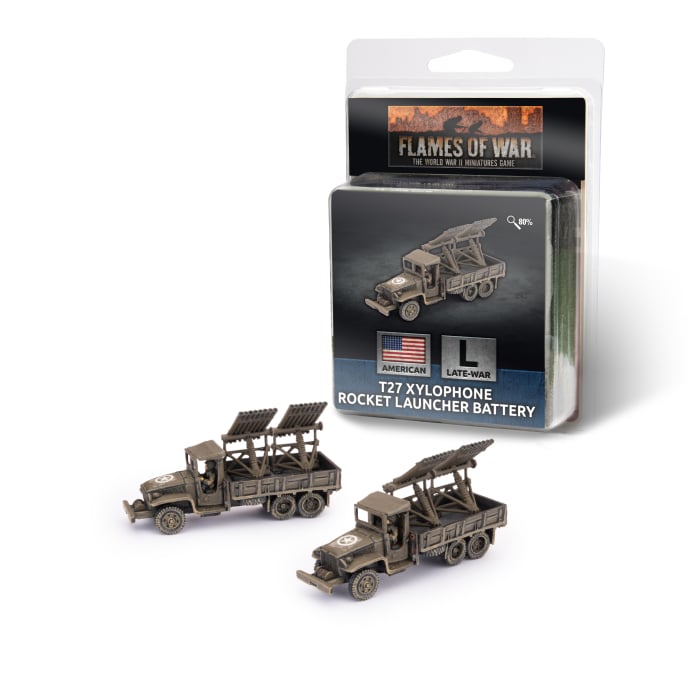 Flames Of War - American: T27 Xylophone Rocket Launcher Battery