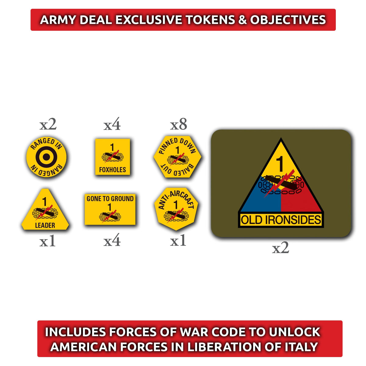 Flames Of War - American Starter Force: Old Ironsides Sherman Tank Company (Limited Edition)