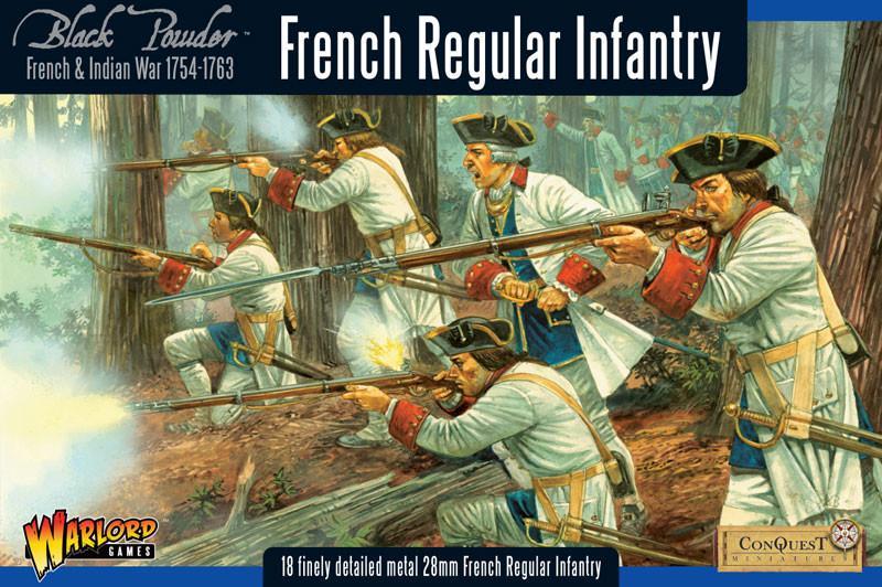 Black Powder - French Indian War: French Regular Infantry