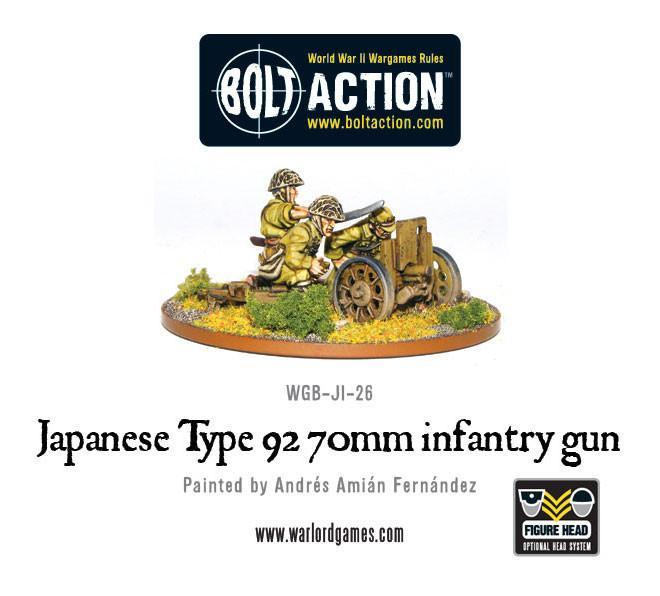 Bolt Action - Japanese Type 92 70mm Infantry Gun