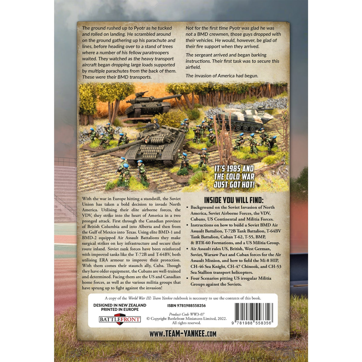 World War III - Team Yankee Red Dawn Book