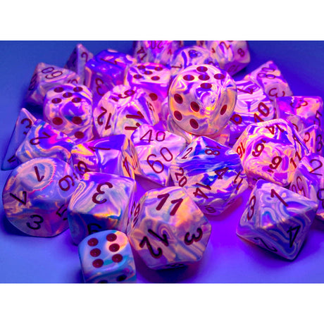 CHX 27939 Festive Pop Art/red 12mm d6 Dice Block (36 dice)