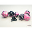 CHX 20630 Gemini Mini-hedral Black-Pink/white 7-Die Set