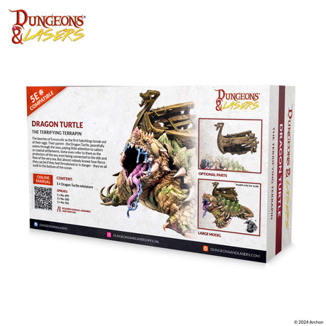 Dungeons & Lasers: Miniatures - Dragon Turtle