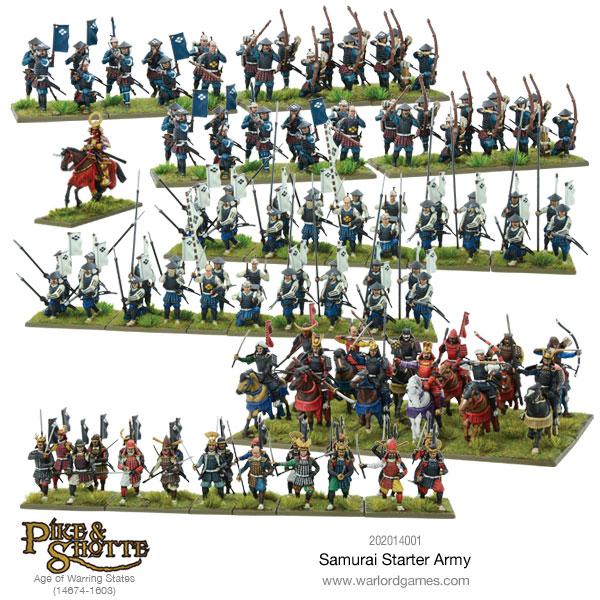 Pike & Shotte - Age of Warring States: Samurai Starter Army