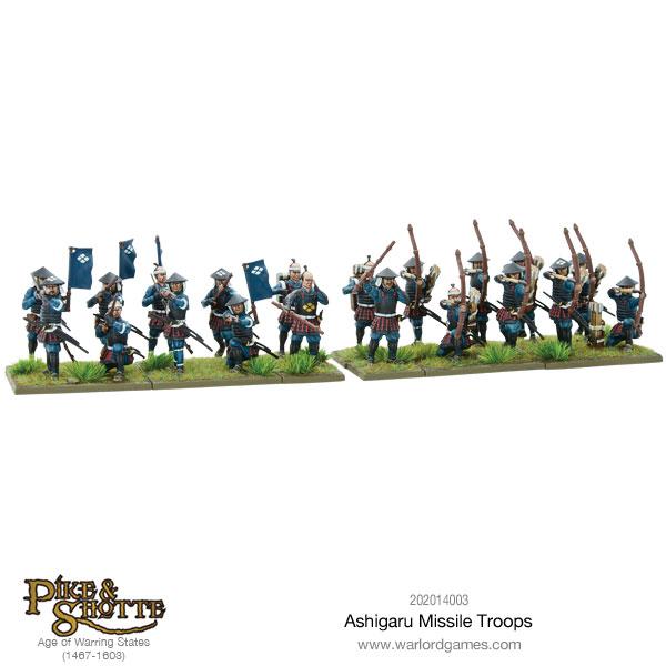 Pike & Shotte - Age of Warring States: Ashigaru Missile Troops