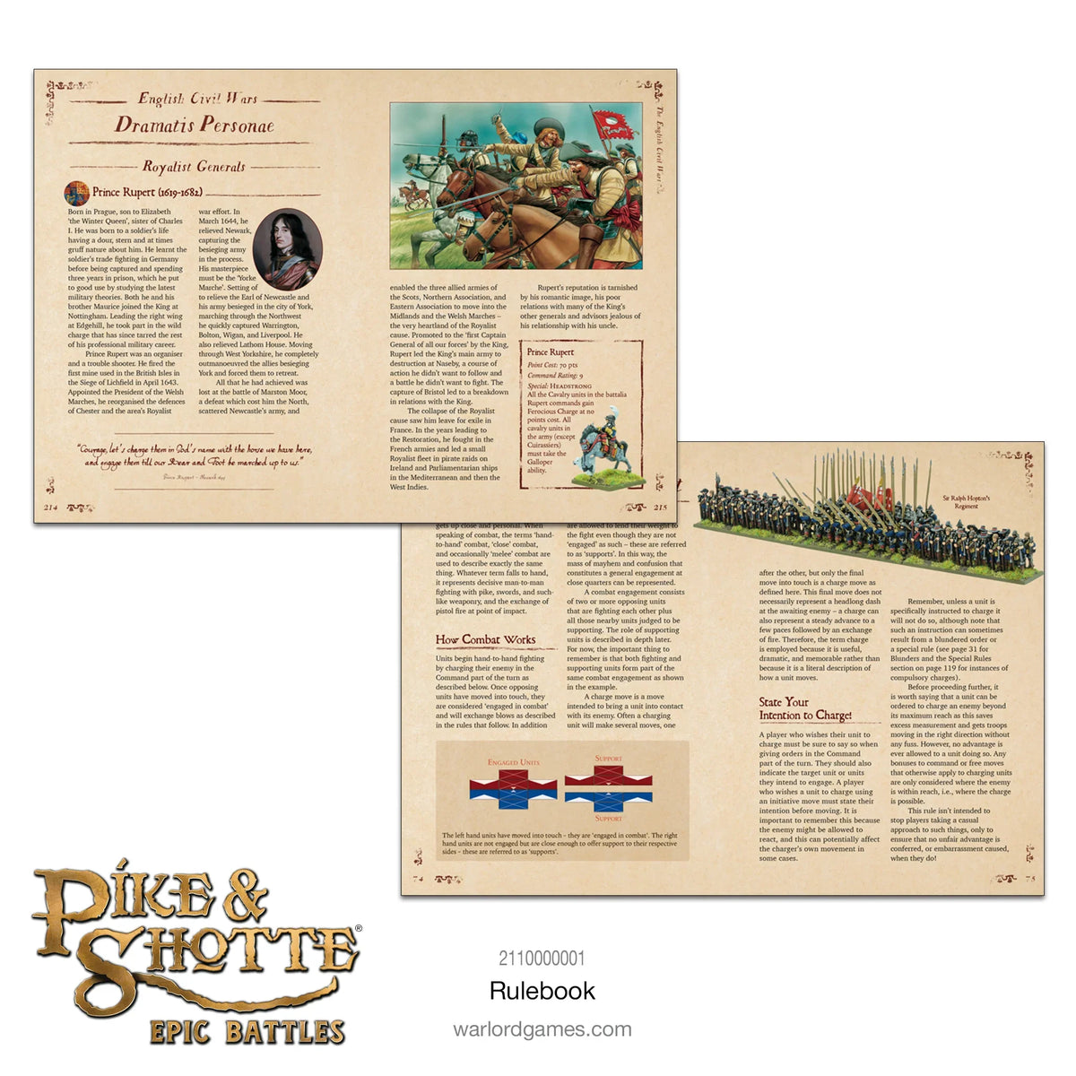 Epic Battles: Pike & Shotte - Rulebook