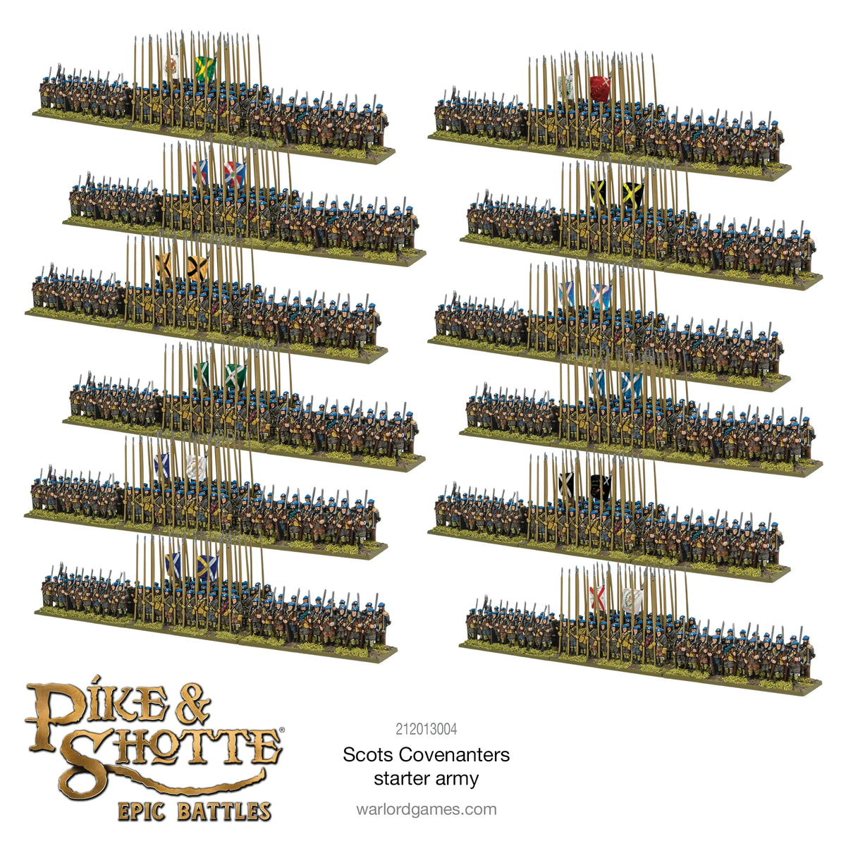 Epic Battles: Pike & Shotte - Scots Covenanter Starter Army