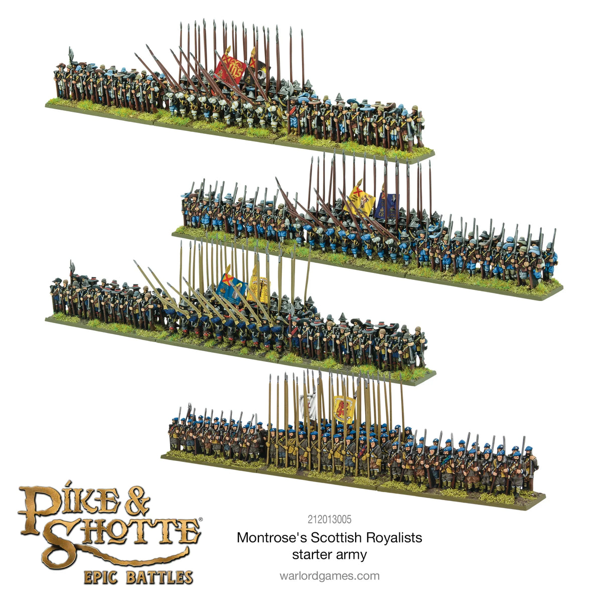 Epic Battles: Pike & Shotte - Montrose's Scottish Royalists Starter Army
