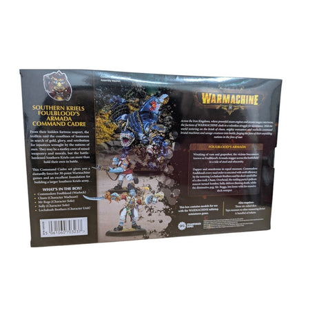 Warmachine: Southern Kriels Foulblood's Armada Command Starter