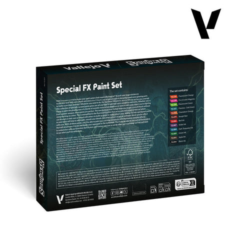 Vallejo - Game Colour - Squidmar Miniatures - Special FX Paint Set