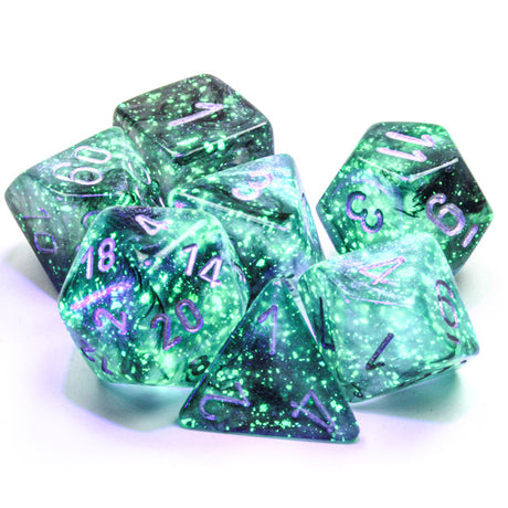 CHX 27578 Borealis Polyhedral Light Smoke/Silver Luminary 7-Die Set