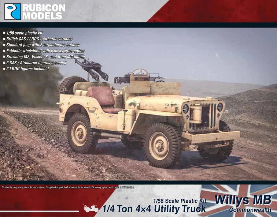 Rubicon Miniatures - Willys MB (Commonwealth)