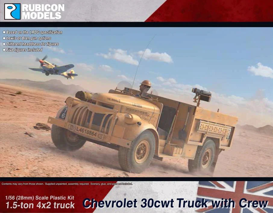 Rubicon Miniatures - Chevrolet 30cwt Truck with Crew