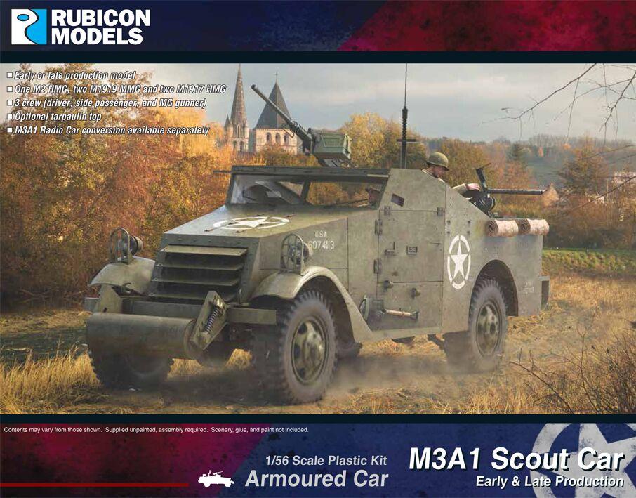 Rubicon Miniatures - M3A1 Scout Car