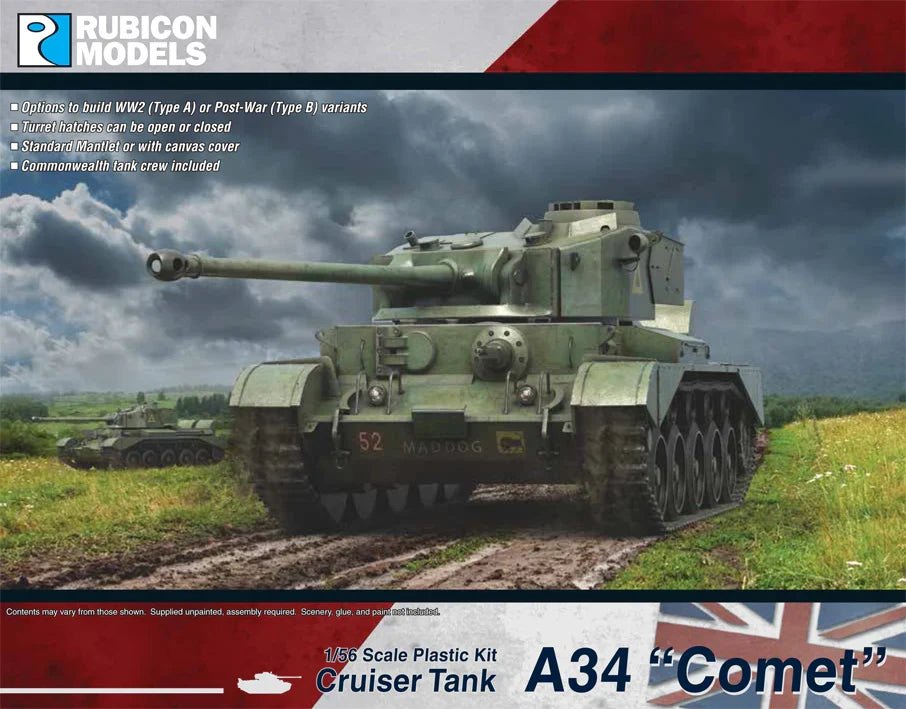 Rubicon Miniatures - A34 Comet