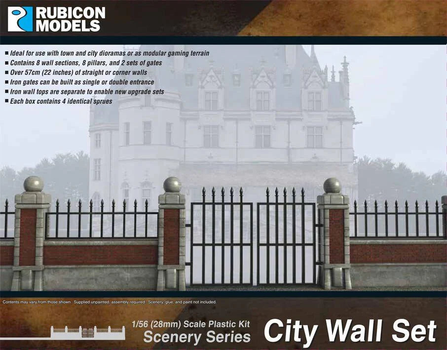 Rubicon Scenery - City Wall Set
