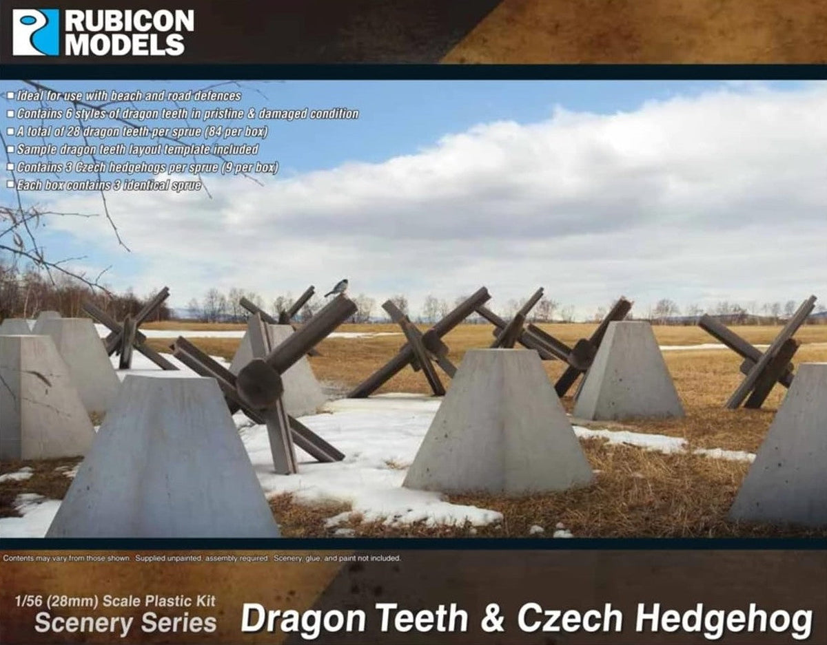 Rubicon Scenery - Dragon Teeth & Czech Hedgehog