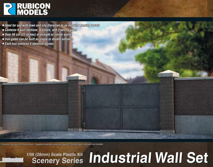 Rubicon Scenery - Industrial Wall Set