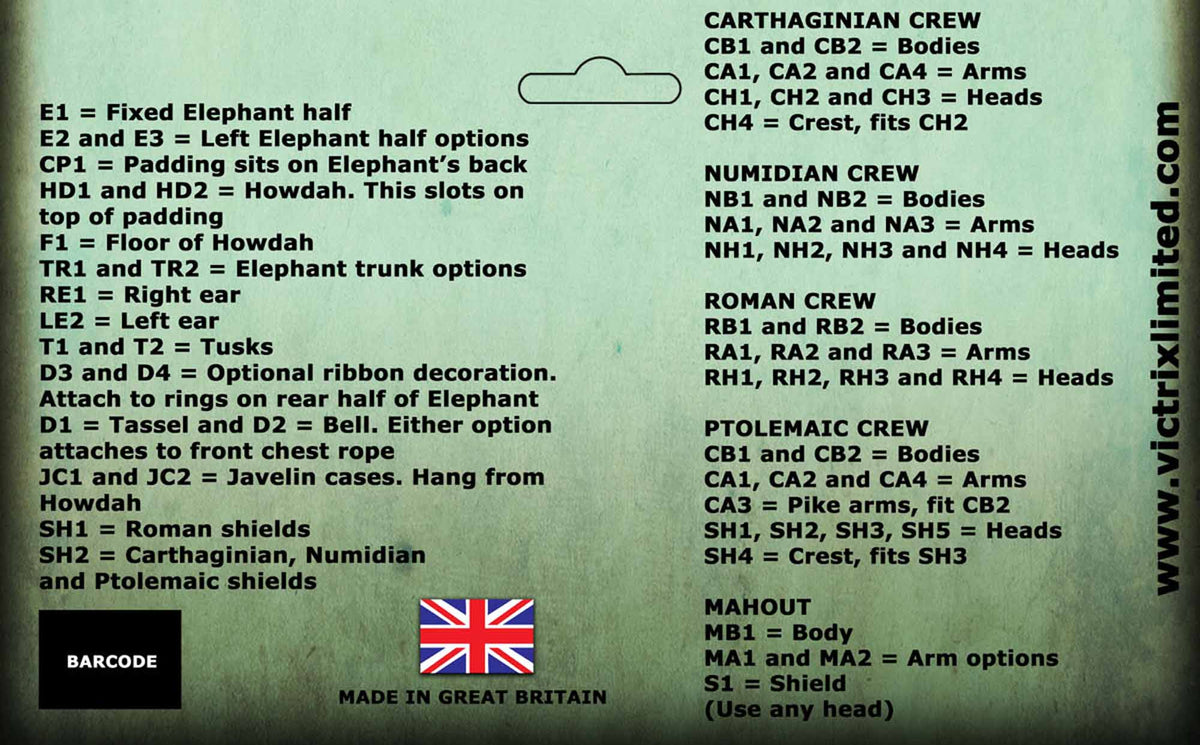 Victrix Miniatures - African War Elephant