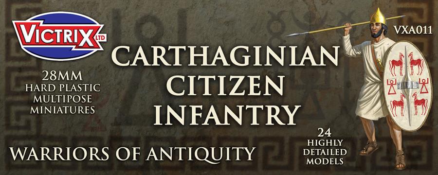 Victrix Miniatures - Carthaginian Citizen Infantry