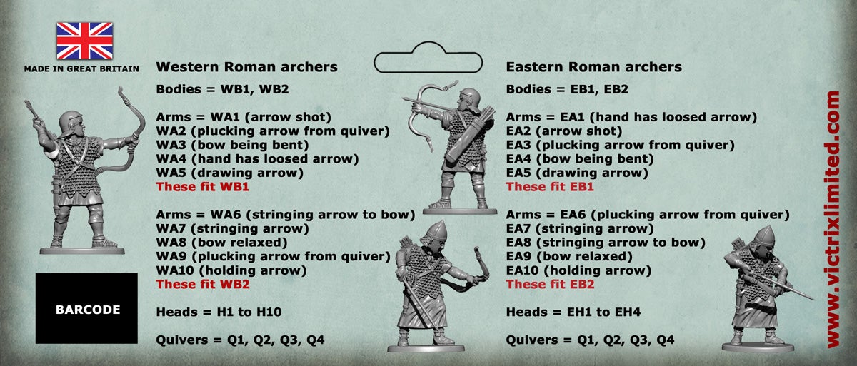 Victrix Miniatures - Early Imperial Roman Auxiliary Archers