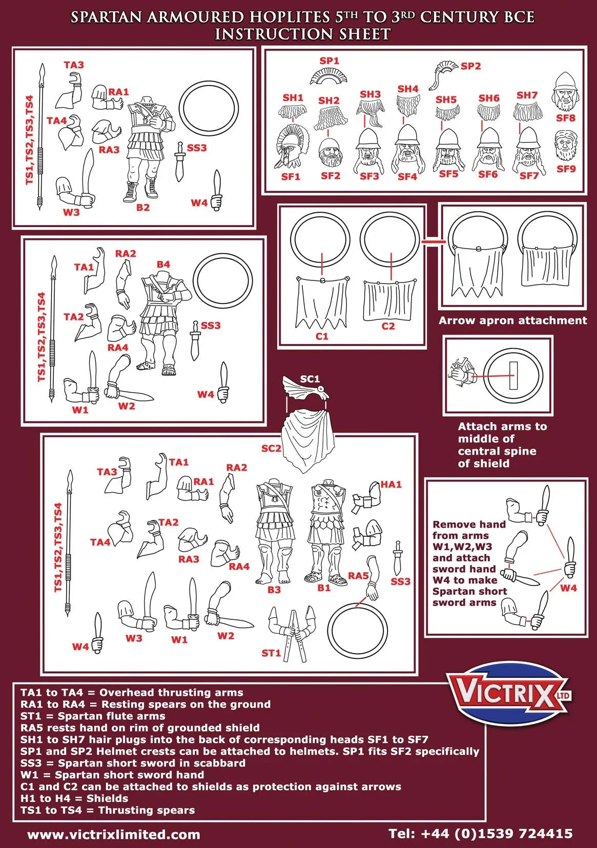 Victrix Miniatures - Spartan Armoured Hoplites