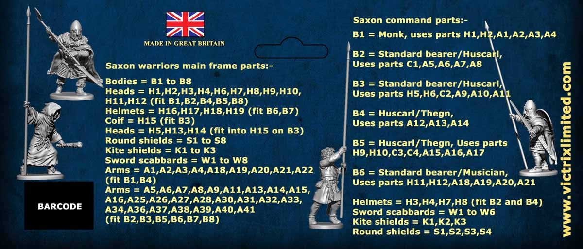 Victrix Miniatures - Late Saxons/Anglo Danes