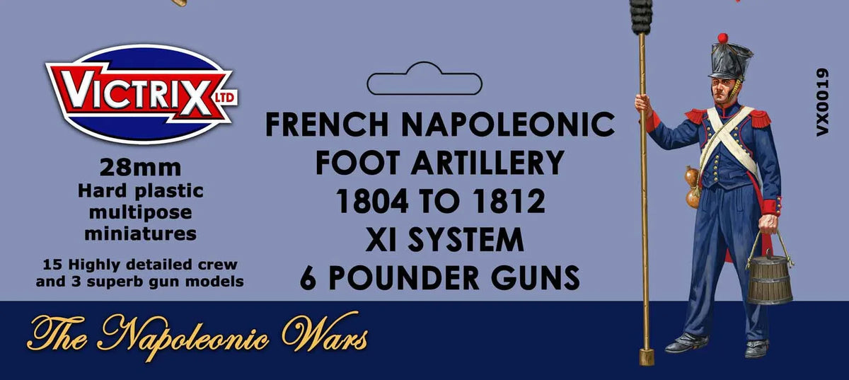 Victrix Miniatures - French Artillery 1804 to 1812 Xl System