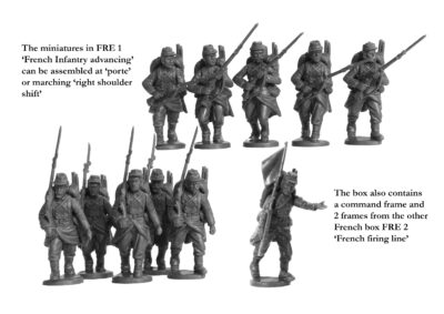Perry Miniatures - French Infantry Advancing 1870-1871