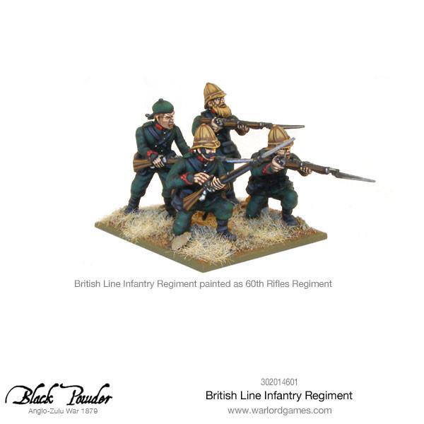 Anglo-Zulu War - British Line Infantry Regiment