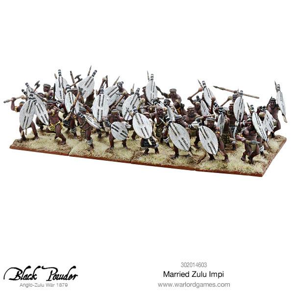 Anglo-Zulu War - Married Zulu Impi