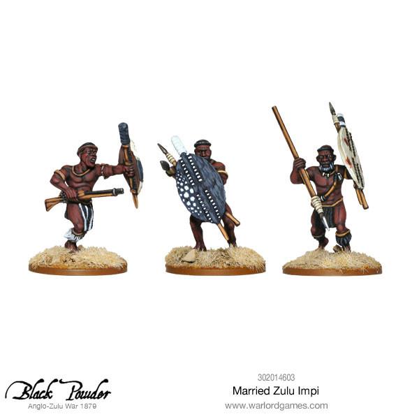 Anglo-Zulu War - Married Zulu Impi