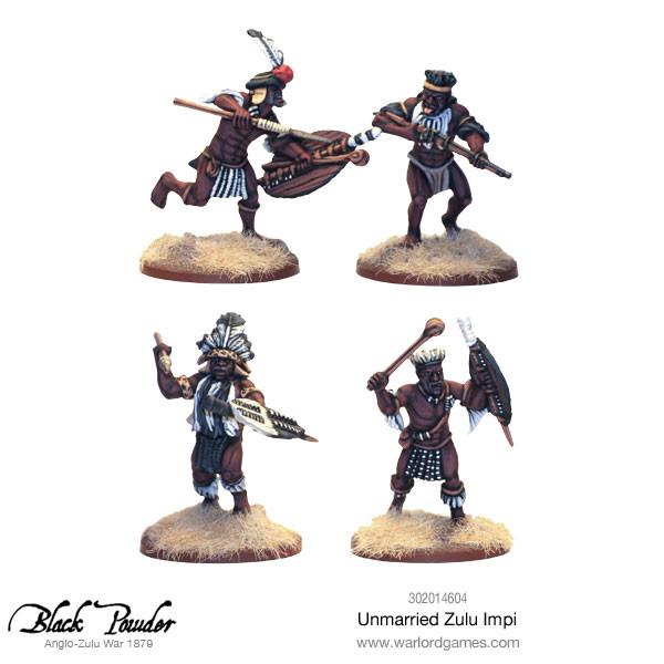 Anglo-Zulu War - Unmarried Zulu Impi