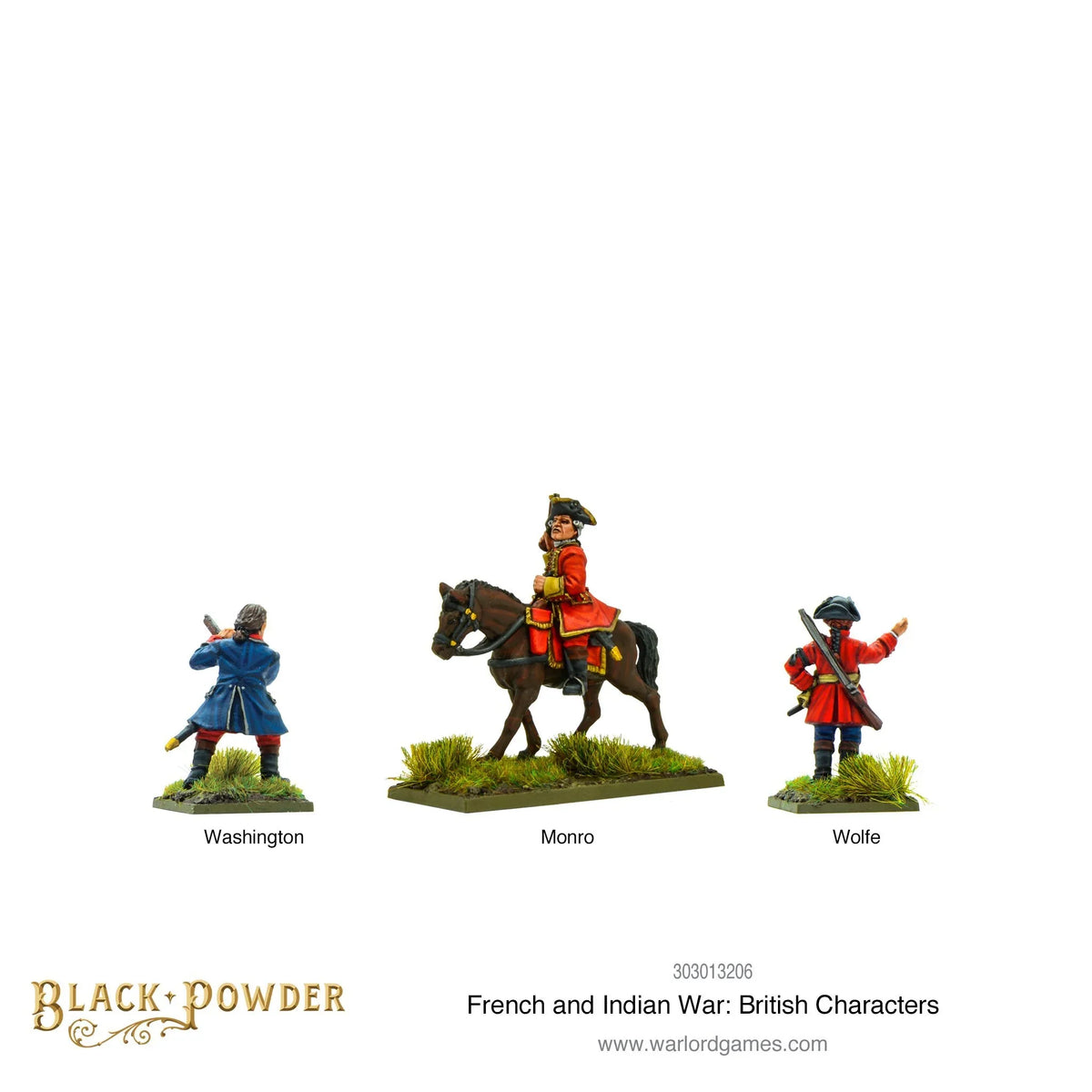 Black Powder - French Indian War: British Characters