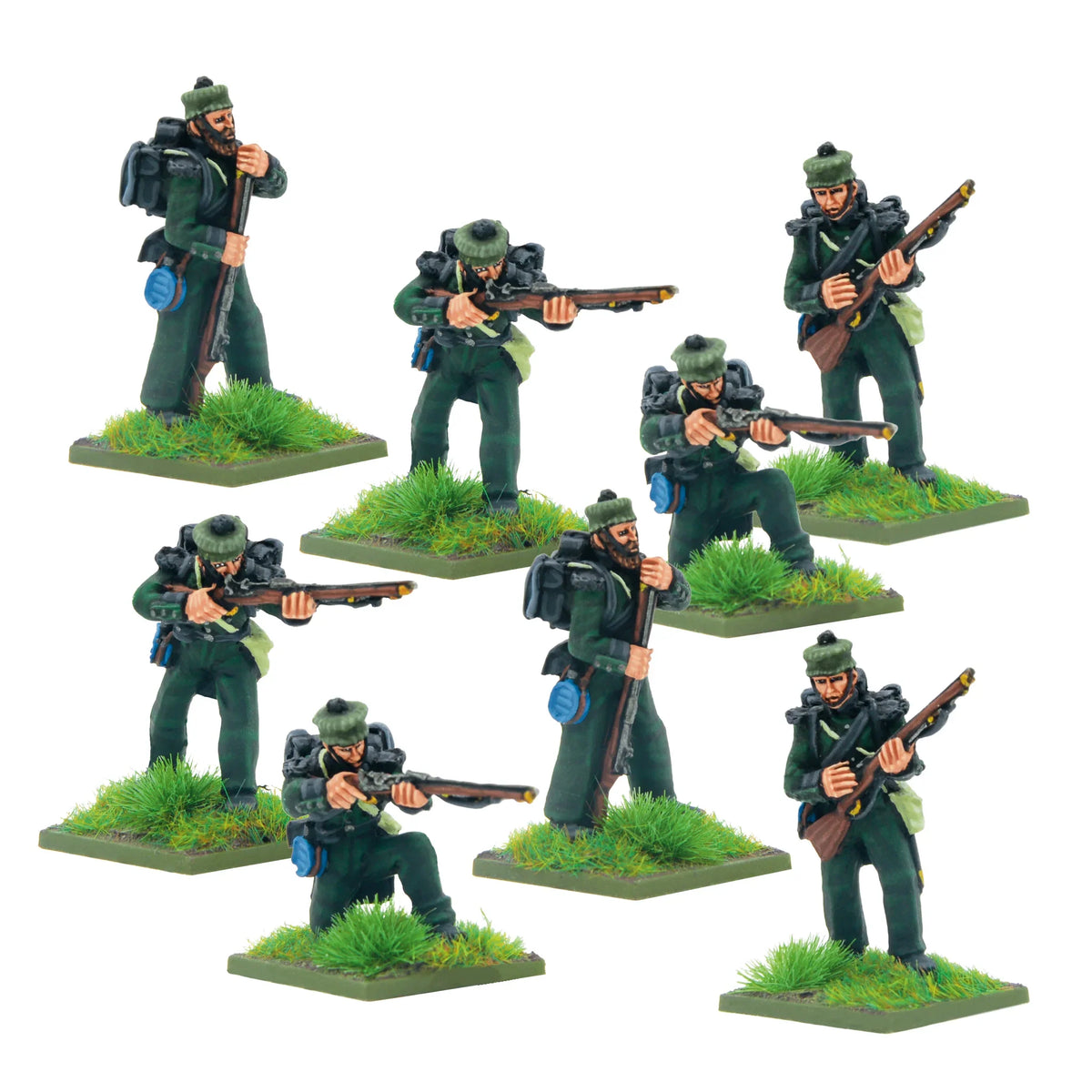 Black Powder - Crimean War: British Rifle Brigade in Forage Caps