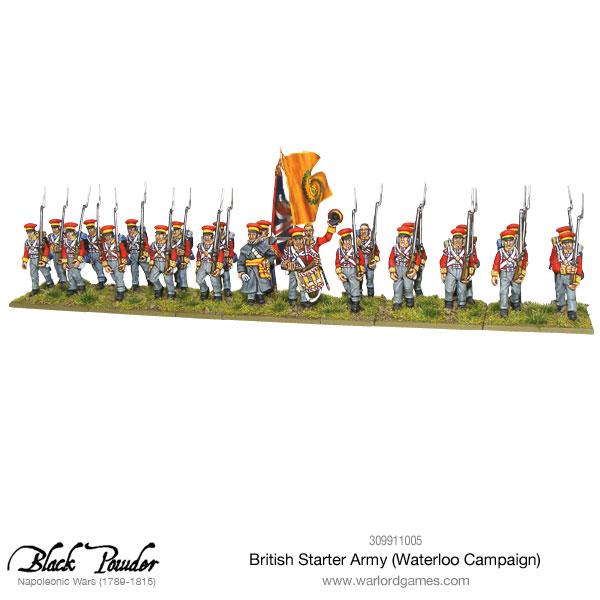 Black Powder - Napoleonic Wars: British Starter Army (Waterloo Campaign)