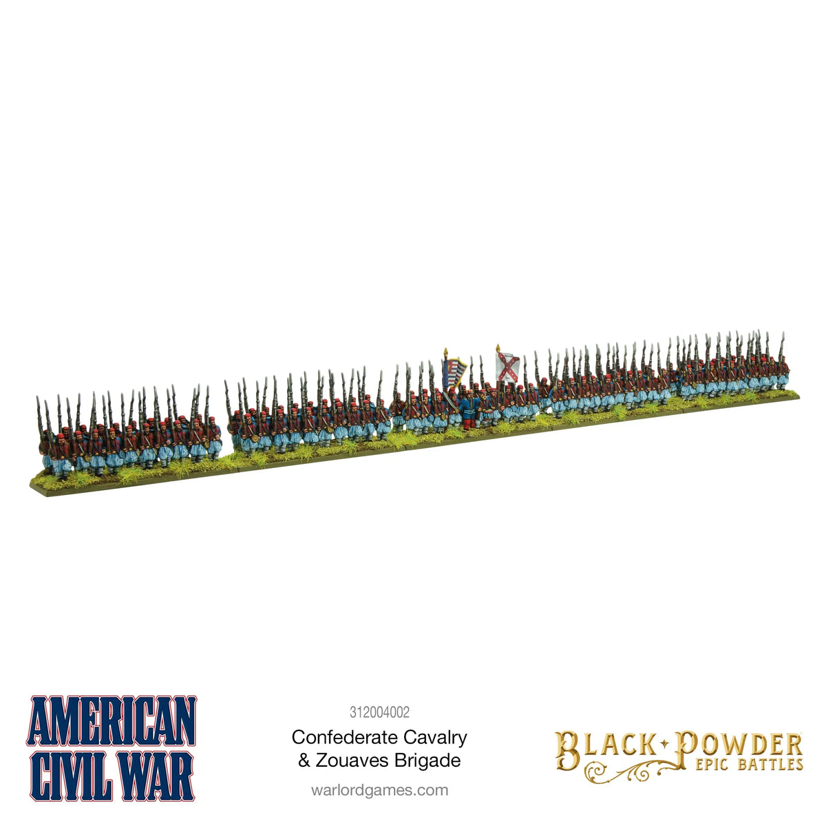 Epic Battles: American Civil War - Confederate Cavalry & Zouaves Brigade