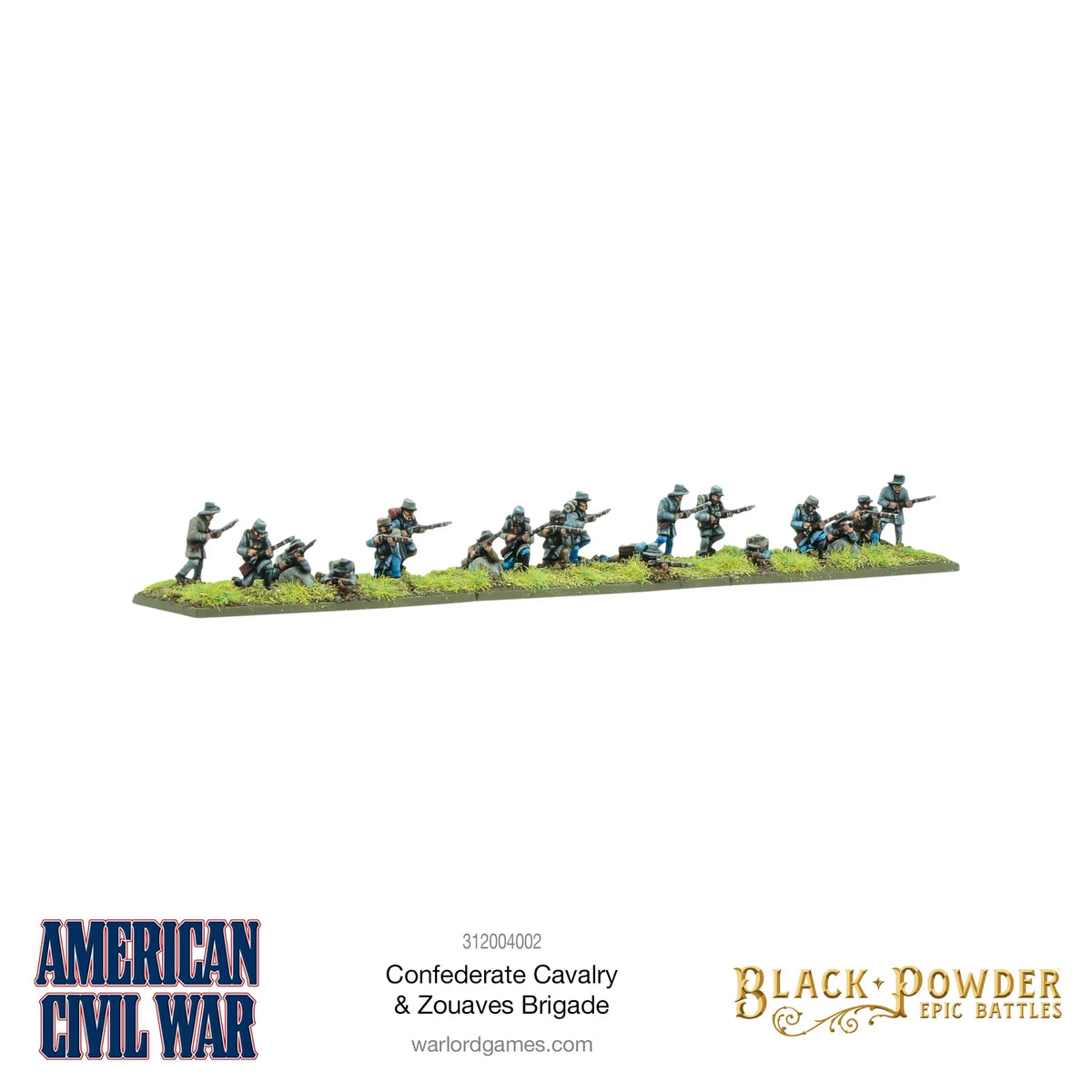 Epic Battles: American Civil War - Confederate Cavalry & Zouaves Brigade