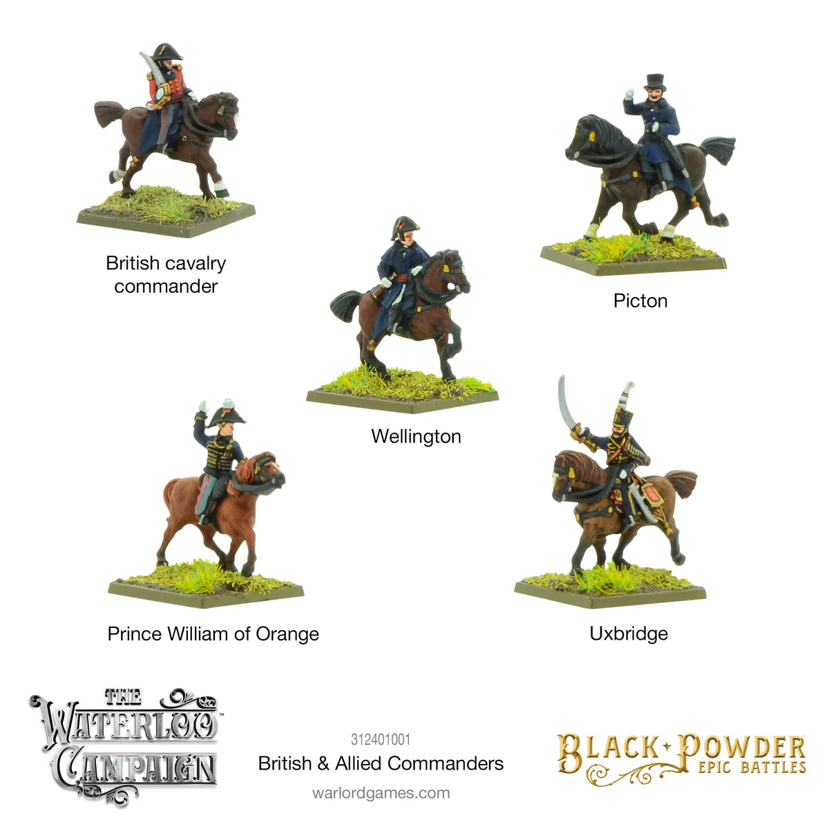Epic Battles: Waterloo - British & Allied Commanders