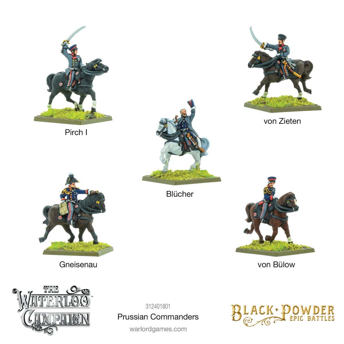 Epic Battles: Waterloo - Prussian Commanders